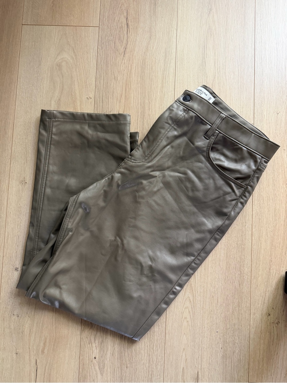 Abercrombie & Fitch Faux Leather Pants